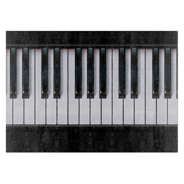Piano Cutting Board (Front)