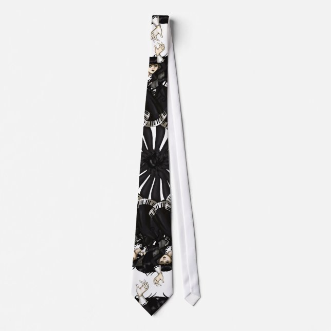 Piano Dance Tie (Front)