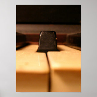 Piano Detail Poster