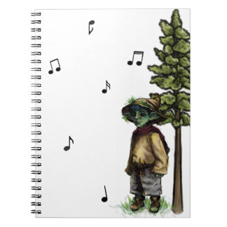 Piano Forest notebook - Grass Goblin