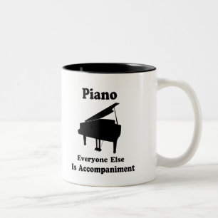 Piano Gift Two-Tone Coffee Mug