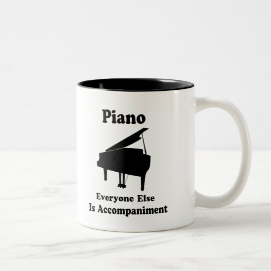Piano Gift Two-Tone Coffee Mug