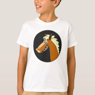 Piano Horse Kids Shirt