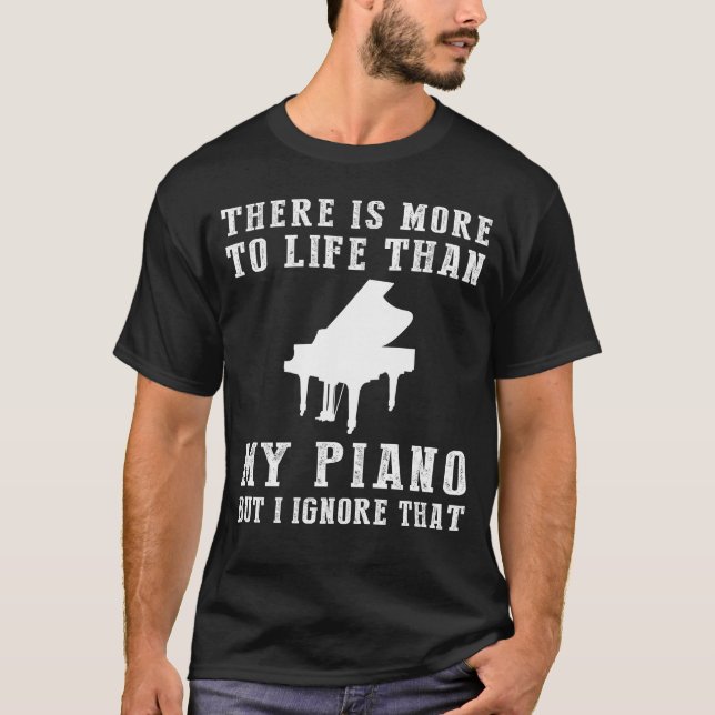 Piano Ignorance T-Shirt (Front)