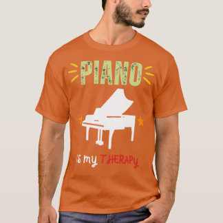 Piano is my therapy piano lover pianist Vintage T-Shirt