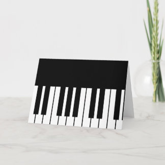 Piano Key Card