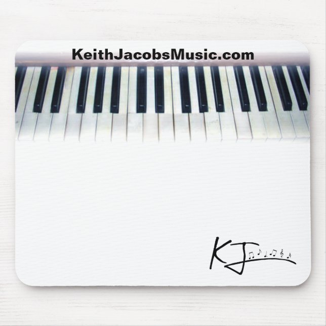 Piano Key mousepad (Front)