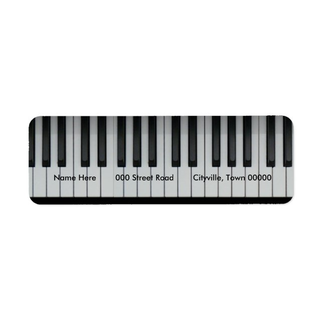 Piano Keyboard (Front)