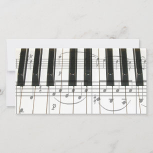 Piano Keyboard and Music Notes