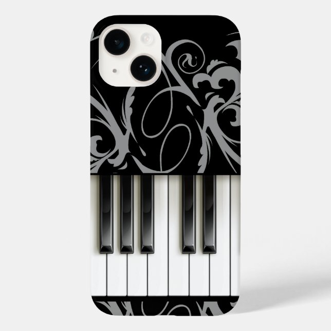 Piano Keyboard Case-Mate iPhone Case (Back)