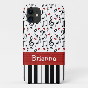 Piano Keyboard iPhone 11 Case