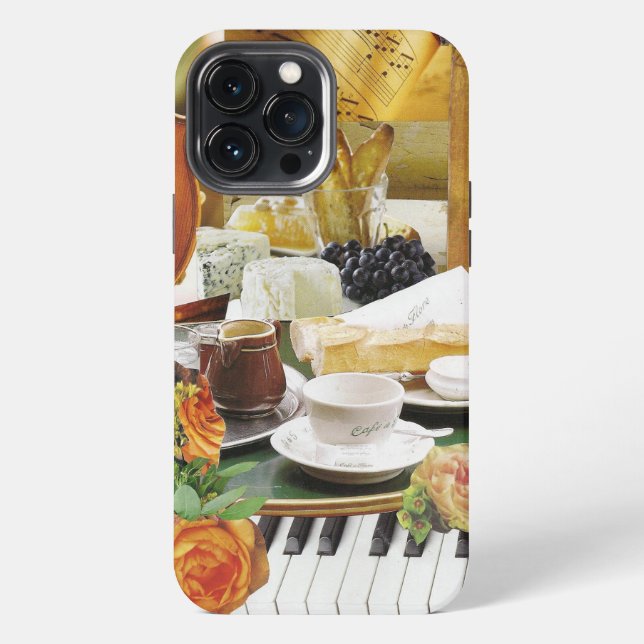 Piano Keyboard Cell Phone Case (Back)