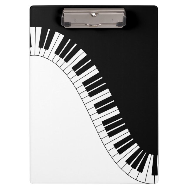 Piano Keyboard Clipboard (Front)