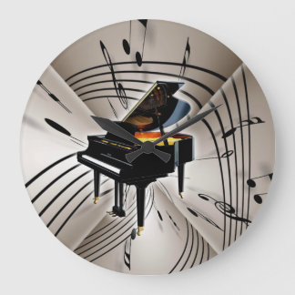 Piano Keyboard Clock