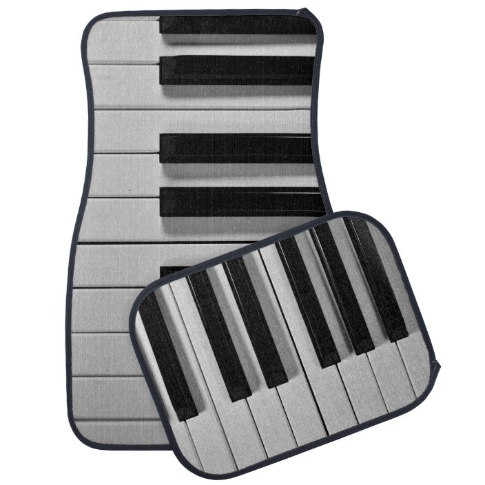 Piano Keyboard Custom Floor Mats Zazzle.co.uk