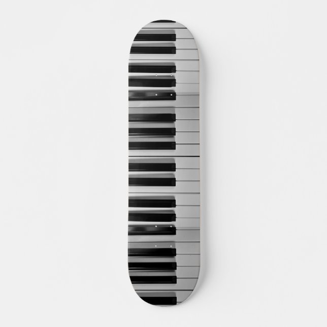 Piano Keyboard Custom Skateboard (Front)