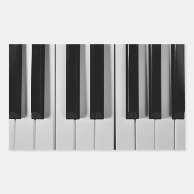 Piano Keyboard Custom Stickers (Front)