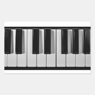 Piano Keyboard Custom Stickers