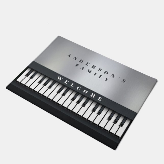 Piano Keyboard Doormat (Angled)