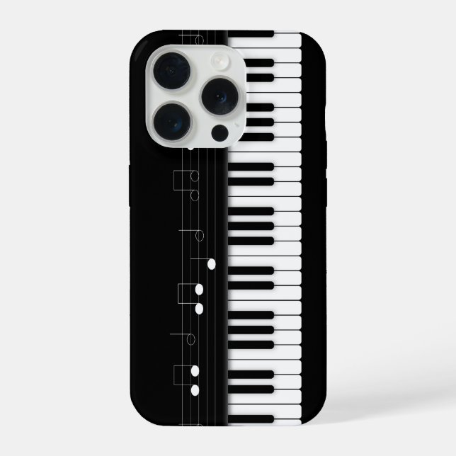 Piano keyboard iPhone case (Back)