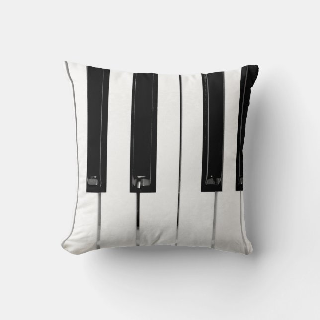Piano Keyboard Keys Cushion (Front)