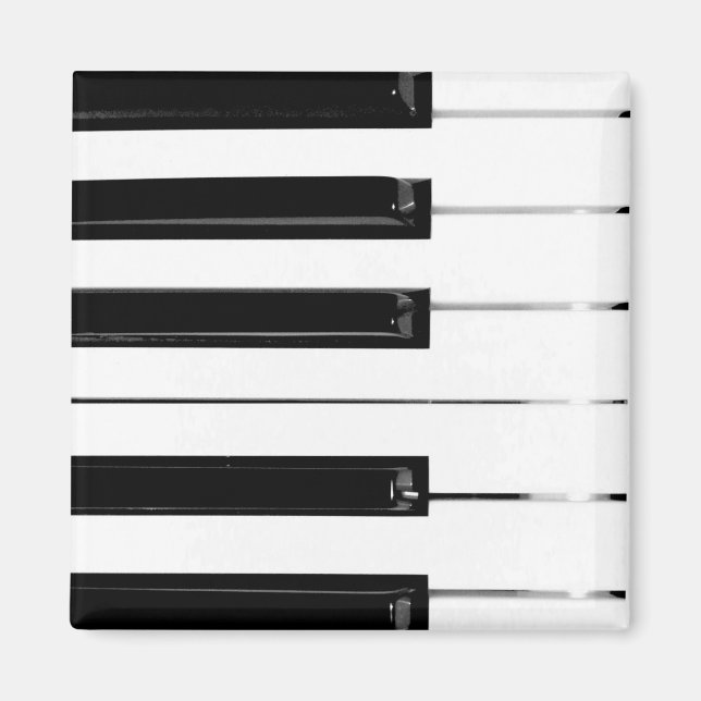 Piano Keyboard Keys Magnet (Front)