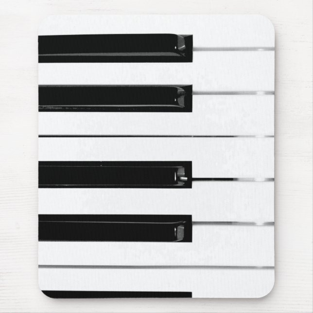 Piano Keyboard Keys Mouse Mat (Front)
