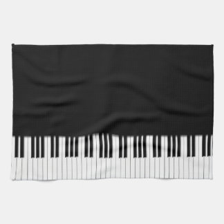 Piano Keyboard Keys Tea Towel