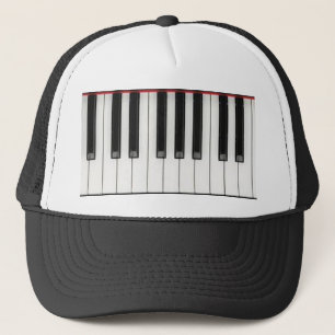 Piano Keyboard Keys Trucker Hat