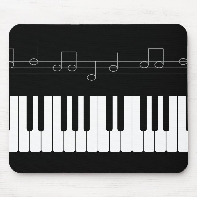 Piano keyboard mouse mat (Front)