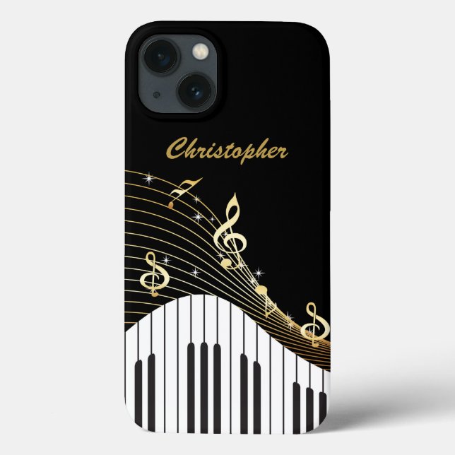 Piano Keyboard Music  Case-Mate iPhone Case (Back)