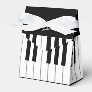 Piano Keyboard Music Event Recital Personalised Favour Box
