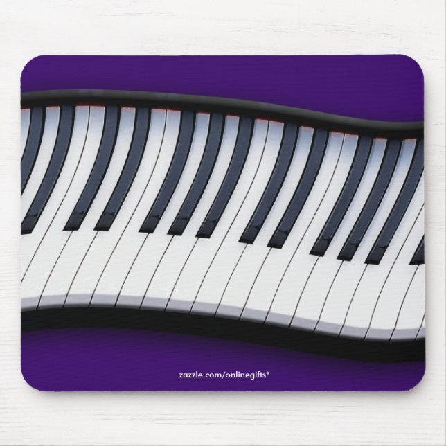 Piano Keyboard Music-Theme Mousepad (Front)