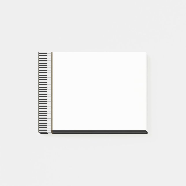 Piano Keyboard Musician Music Musical Post-it Notes (Front)