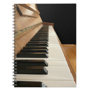 Piano Keyboard Notebook