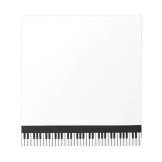 Piano Keyboard Notepad
