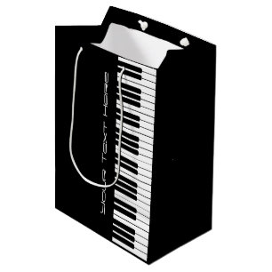 Piano Keyboard Organ Medium Gift Bag
