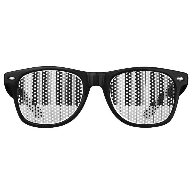 Piano Keyboard Party Shades (Front)