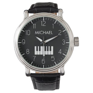 Piano Keyboard Personalised Musician's Watch