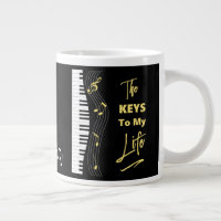 Piano Keyboard Players Fun Music Notes