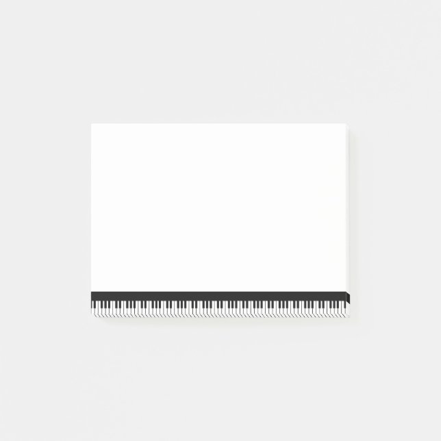 Piano Keyboard Post-it Notes (Front)