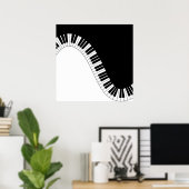 Piano Keyboard Poster (Home Office)