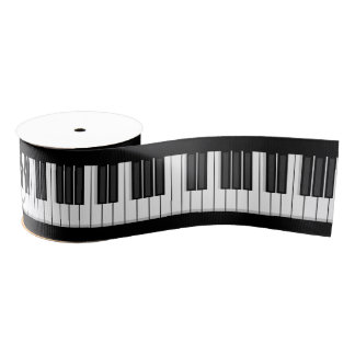 Piano Keyboard Ribbon Grosgrain Ribbon