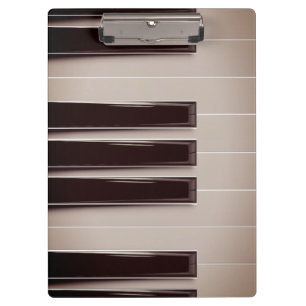 Piano Keyboard Theme Clipboard