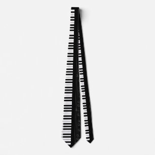Piano keyboard tie