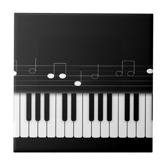 Piano keyboard tile (Front)
