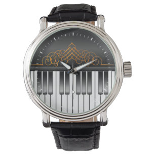 Piano Keyboard Watch