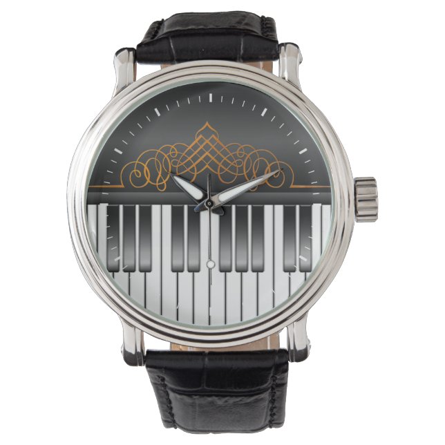 Piano Keyboard Watch (Front)