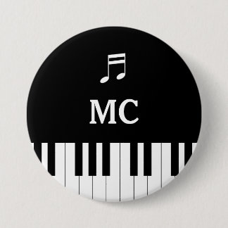 Piano Keyboard Wedding Pin MC