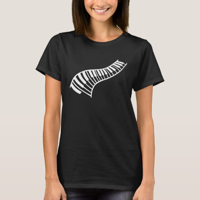 Piano keys  1 T-Shirt (Front)